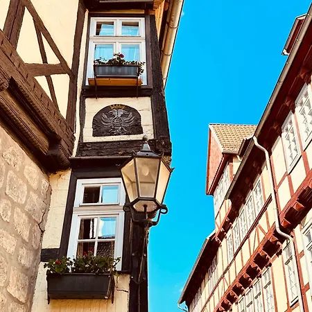 Ferienwohnung Anneliese Im Einzeldenkmal - Lange Gasse 29 Quedlinbourg Extérieur photo